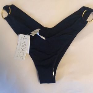 L*space bikini bottom | small | navy | NWT